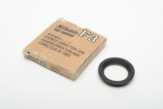 Nikon -2.0 eyepiece diopter F3HP in box, Very clean