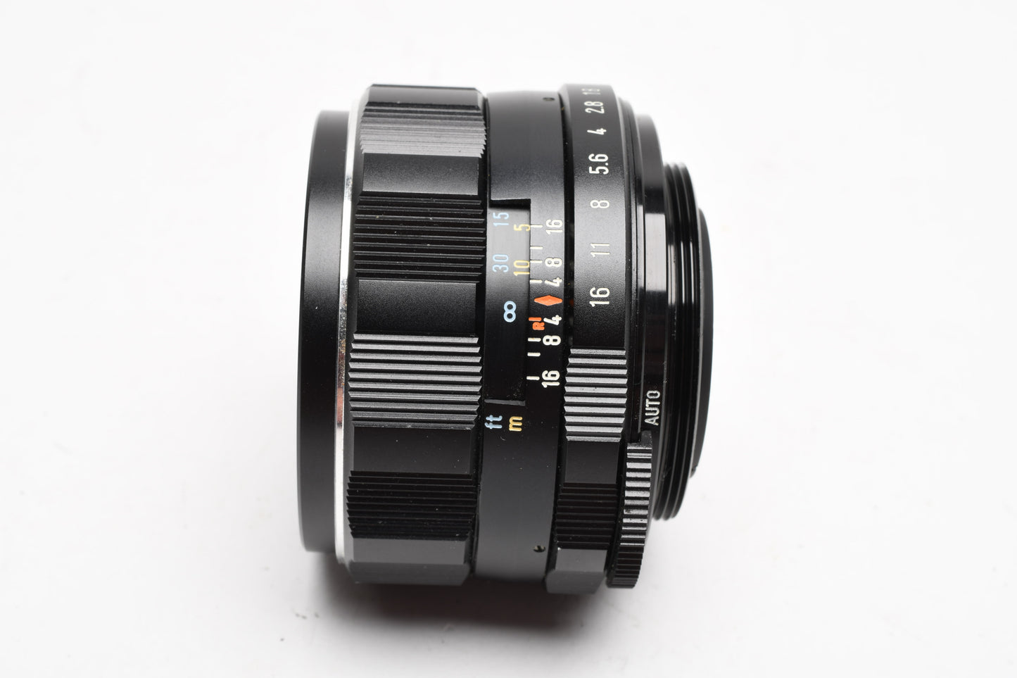 Pentax Super-Takumar 55mm f1.8 M42 mount lens, caps, case, Mint-