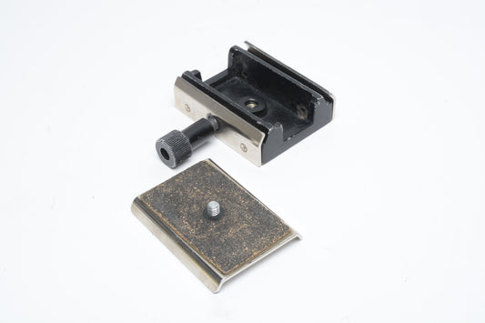 Gitzo Quick Release Adapter w/ 2.25x3" Plate, Nice Quality, Genuine