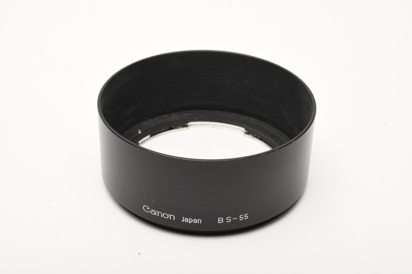 Canon BS-55 metal lens hood, very nice and clean, Genuine