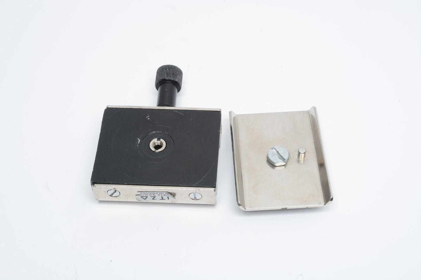 Gitzo Quick Release Adapter w/ 2.25x3" Plate, Nice Quality, Genuine