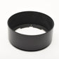 Canon BS-55 metal lens hood, very nice and clean, Genuine