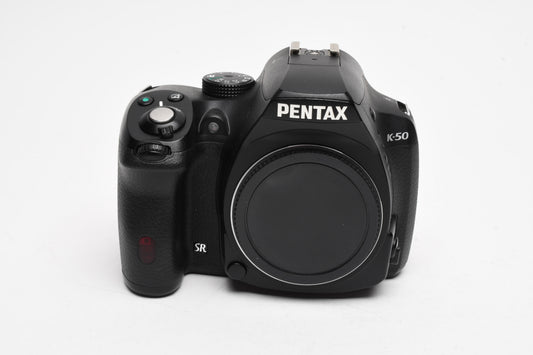 Pentax K-50 DSLR Body, Only 6344 Acts, Mint-, Boxed