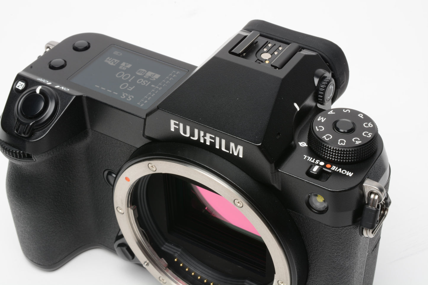 Fujifilm GFX-100s Mirrorless Only 1359 Acts!!, w/MHG-GFXS Grip, Boxed, Nice!