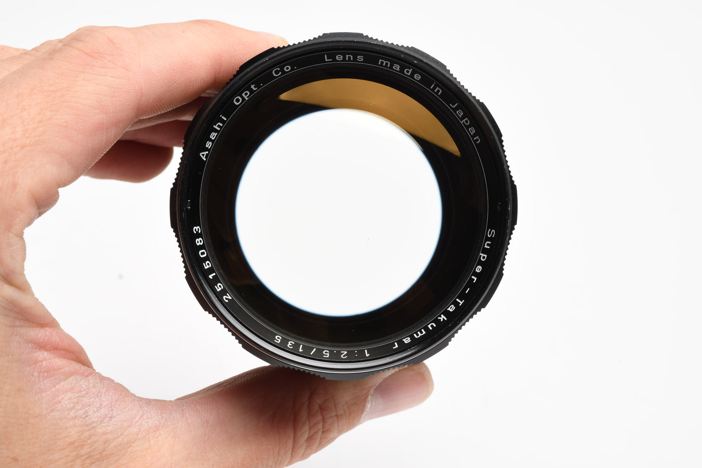 Asahi Super Takumar 135mm f2.5 M42 Mount lens, Caps, Case, Great!