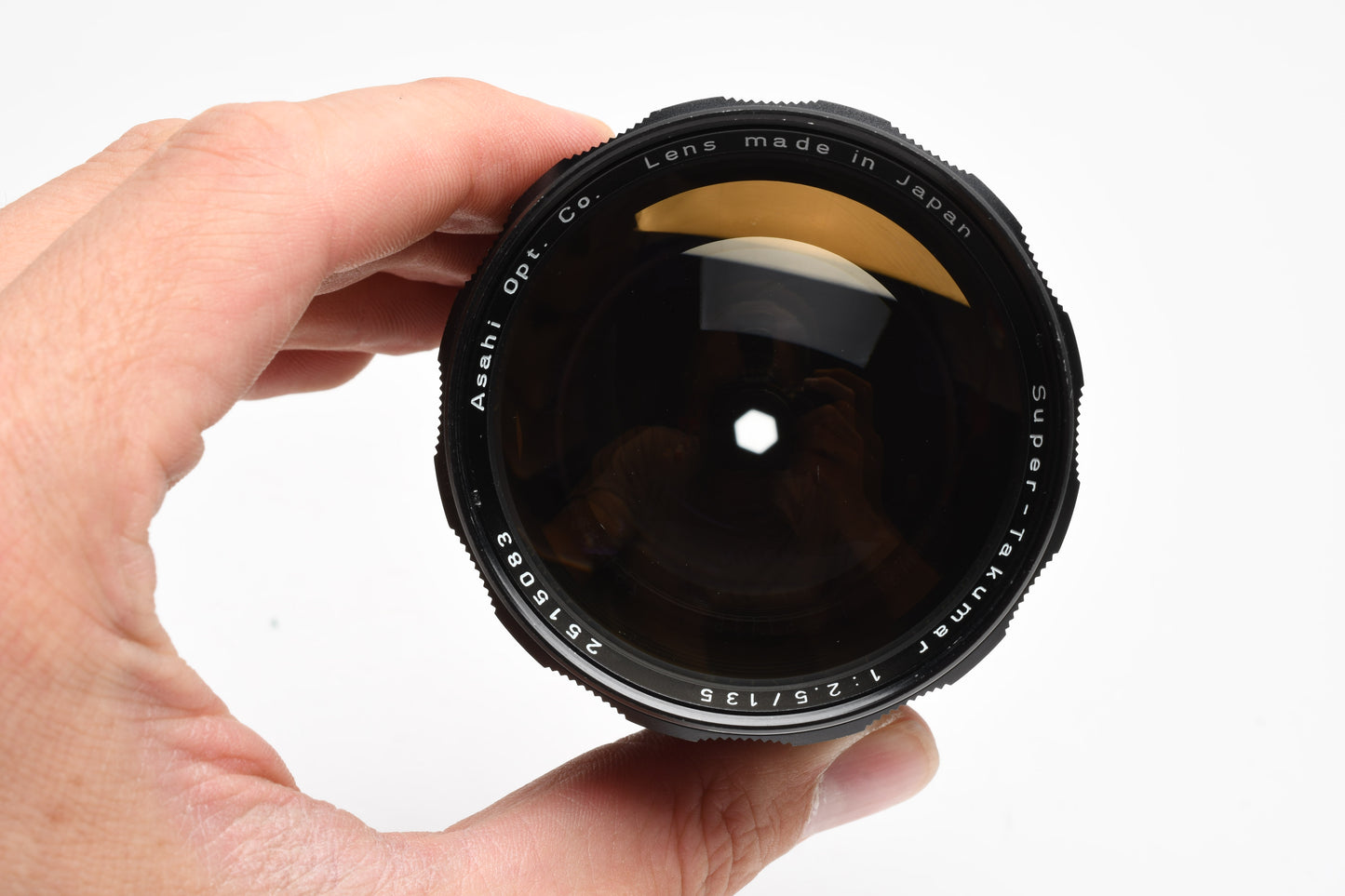 Asahi Super Takumar 135mm f2.5 M42 Mount lens, Caps, Case, Great!