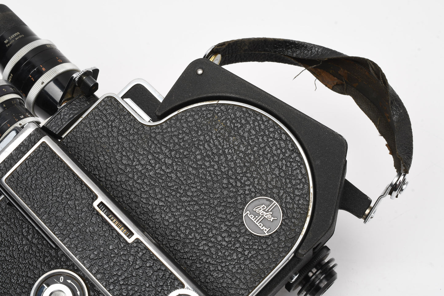 Bolex Reflex Rex 5 H16 16mm movie camera w/2X Yvar lenses, Grip, Tested