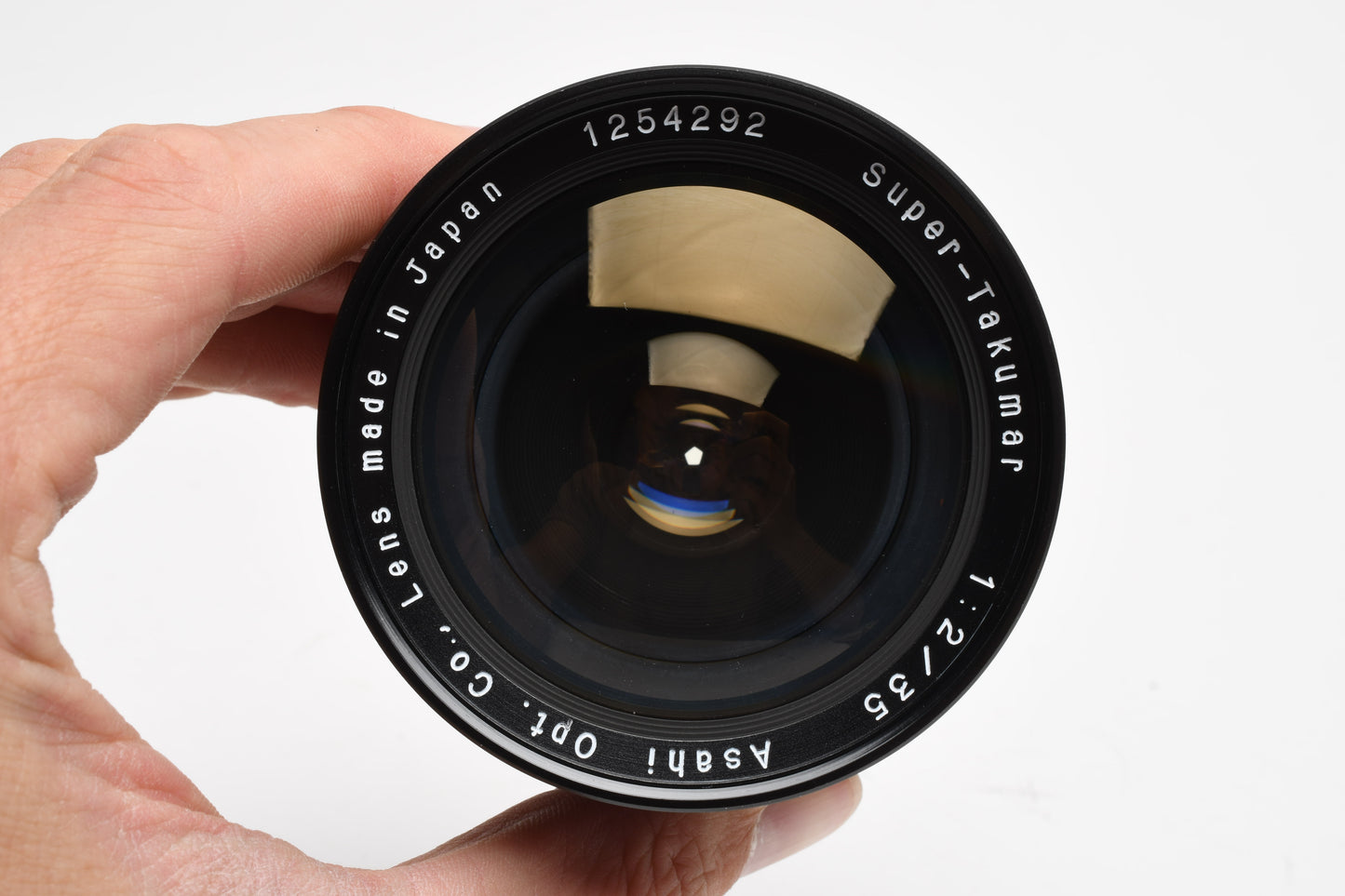 Asahi Super Takumar 35mm f2 M42 Mount lens, Caps, Case, Great!