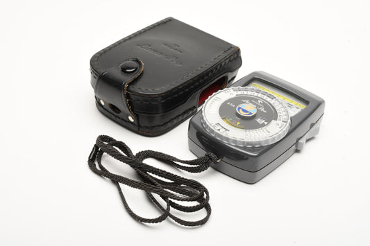 Gossen Luna Pro CDS Incident Light Meter in Case, Tested