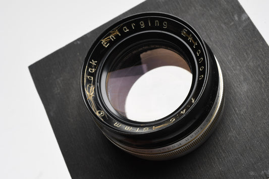 Kodak Ektanon 161mm 4.5 Enlarging Lens w/Lens board and RR, Good!
