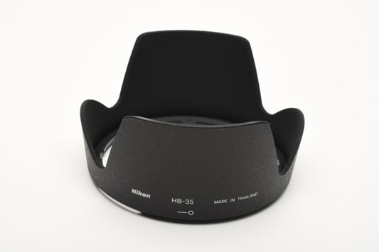 Nikon HB-35 HB 35 Petal hood for DX Nikkor AF-S 18-200mm 3.5-5.6G ED VR lens Mint-