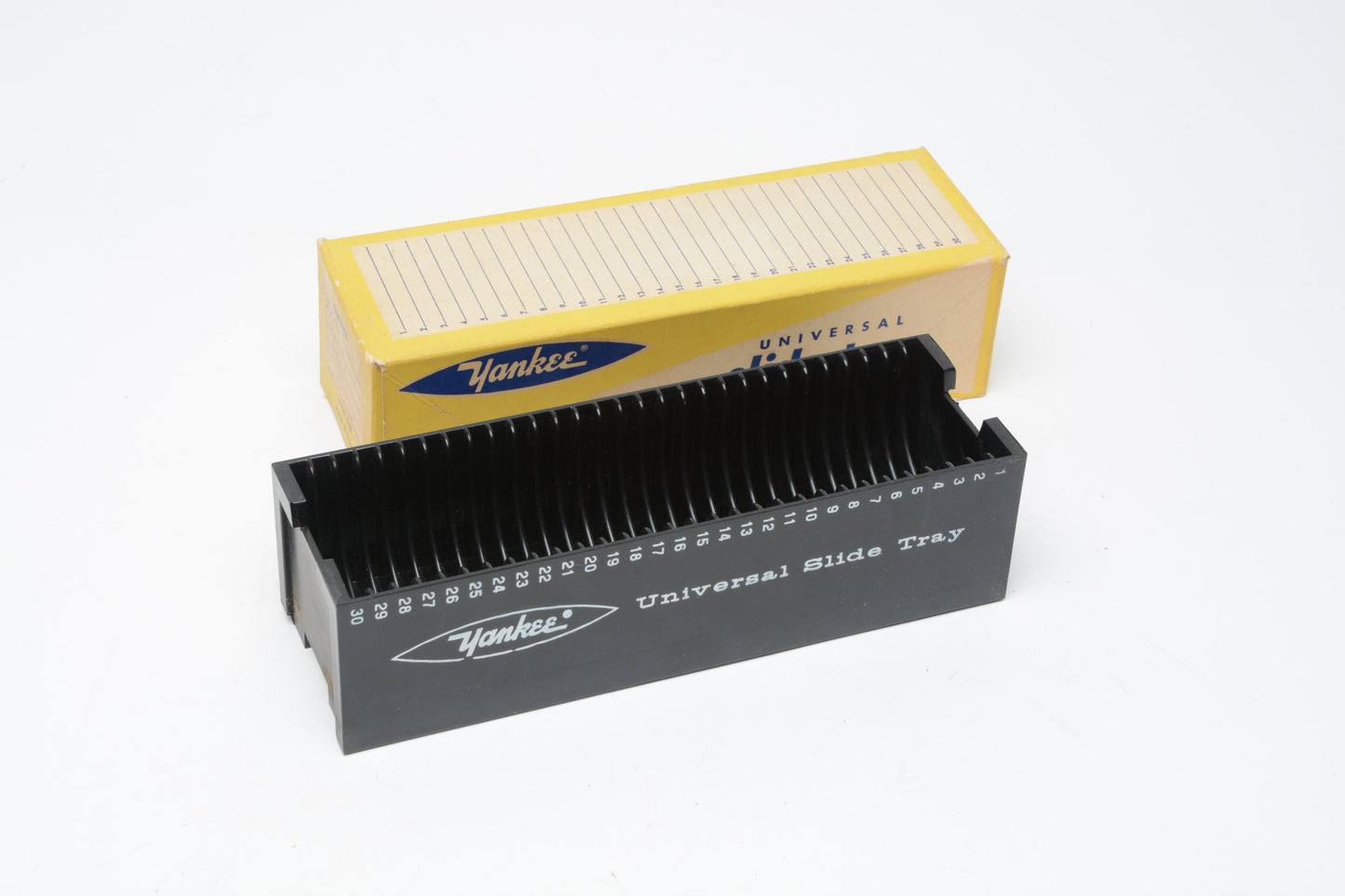 7X Yankee 35mm Slide Trays (30), Straight, Boxed, Very Clean