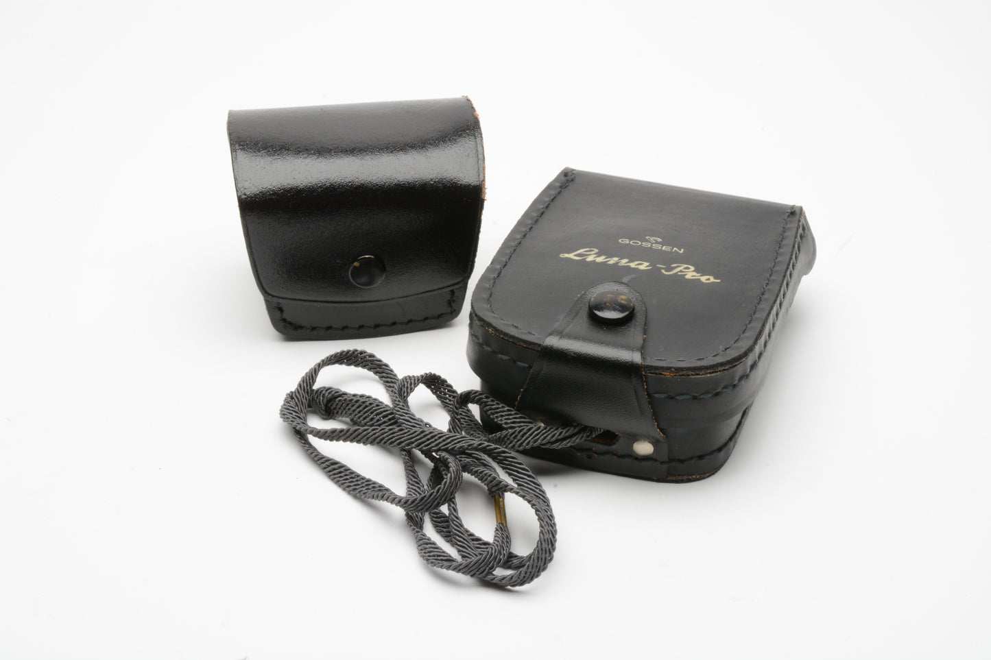 Gossen Luna-pro Incident Light Meter, Cases + variable angle attachment, Nice