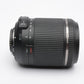 Tamron AF 18-200mm F3.5-6.3 compact zoom lens, hood+caps Nikon AF Mount B018