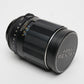 Pentax SMC Super Multi Coated Takumar 135mm F2.5 M42 lens, hood+case, Clean