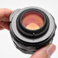 Pentax Super-Takumar 50mm f1.4 M42 mount lens, caps, case, Mint-