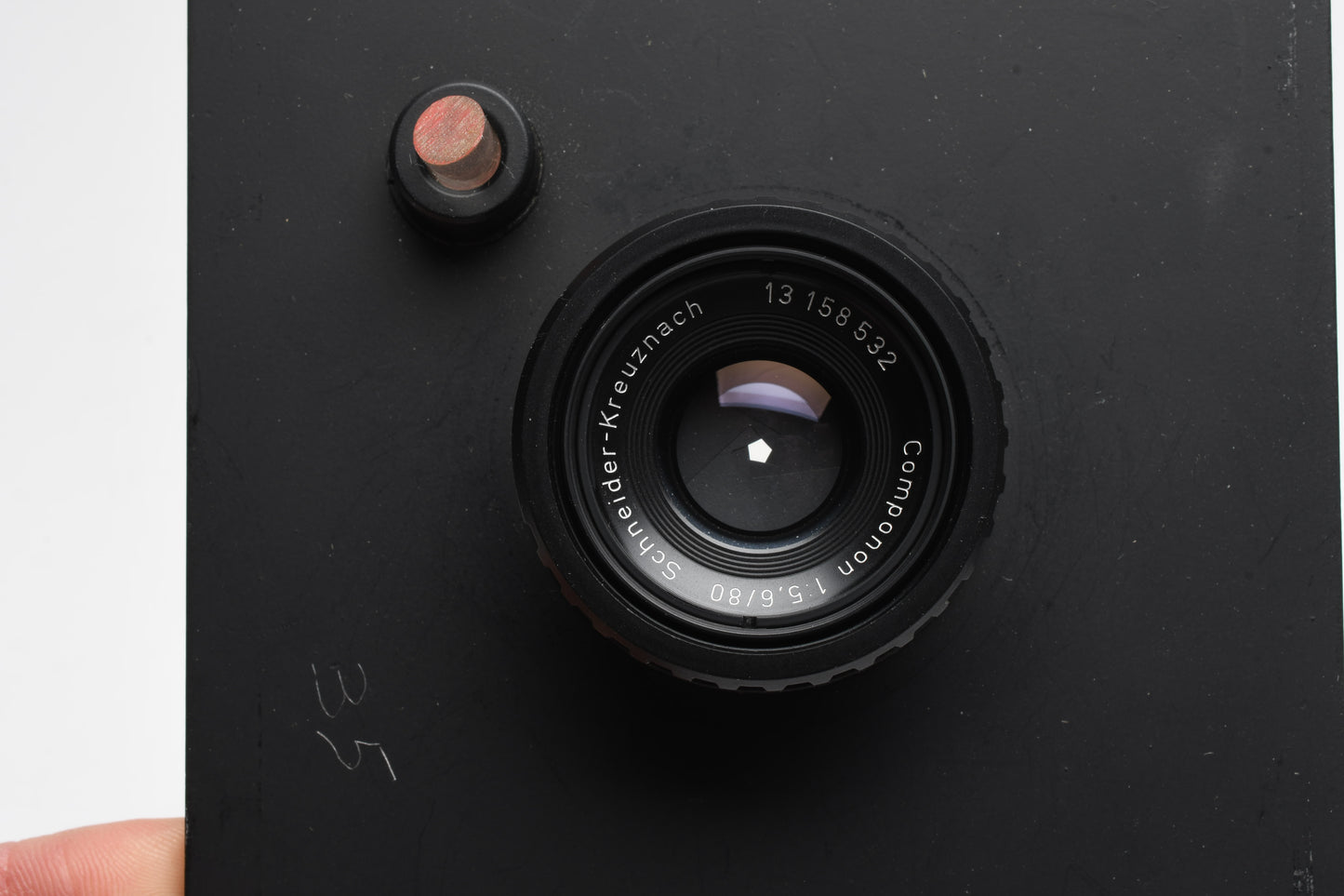 Schneider Componon 80mm 5.6 Lens w/Lens board and RR, Nice