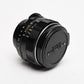 Pentax Super-Takumar 50mm f1.4 M42 mount lens, caps, case, Mint-