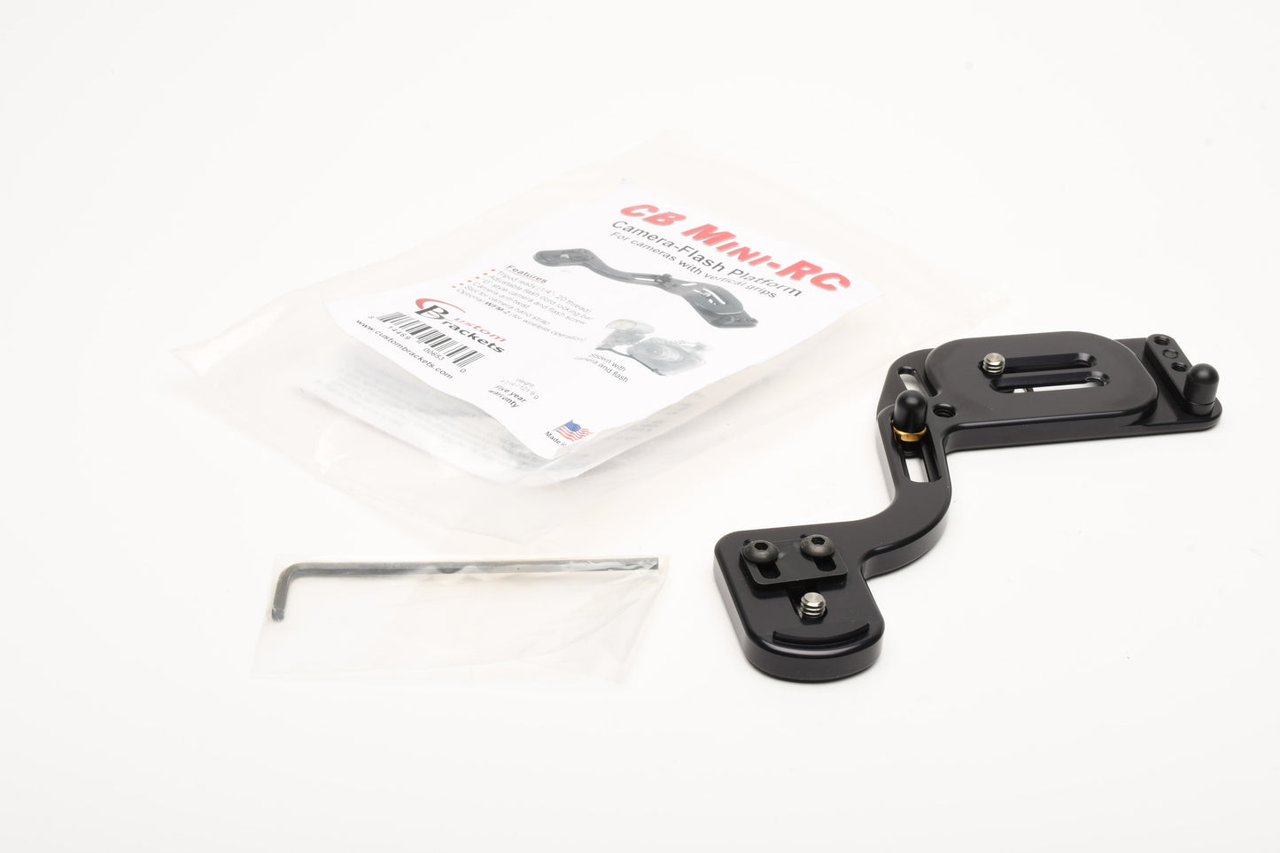 Custom Brackets CB Mini-RC Camera Flash Bracket CB MINI-RC