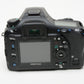 Pentax K10D DSLR w/AF 18-55mm f3.5-5.6 zoom lens, batt+charger, Only 7273 Acts!