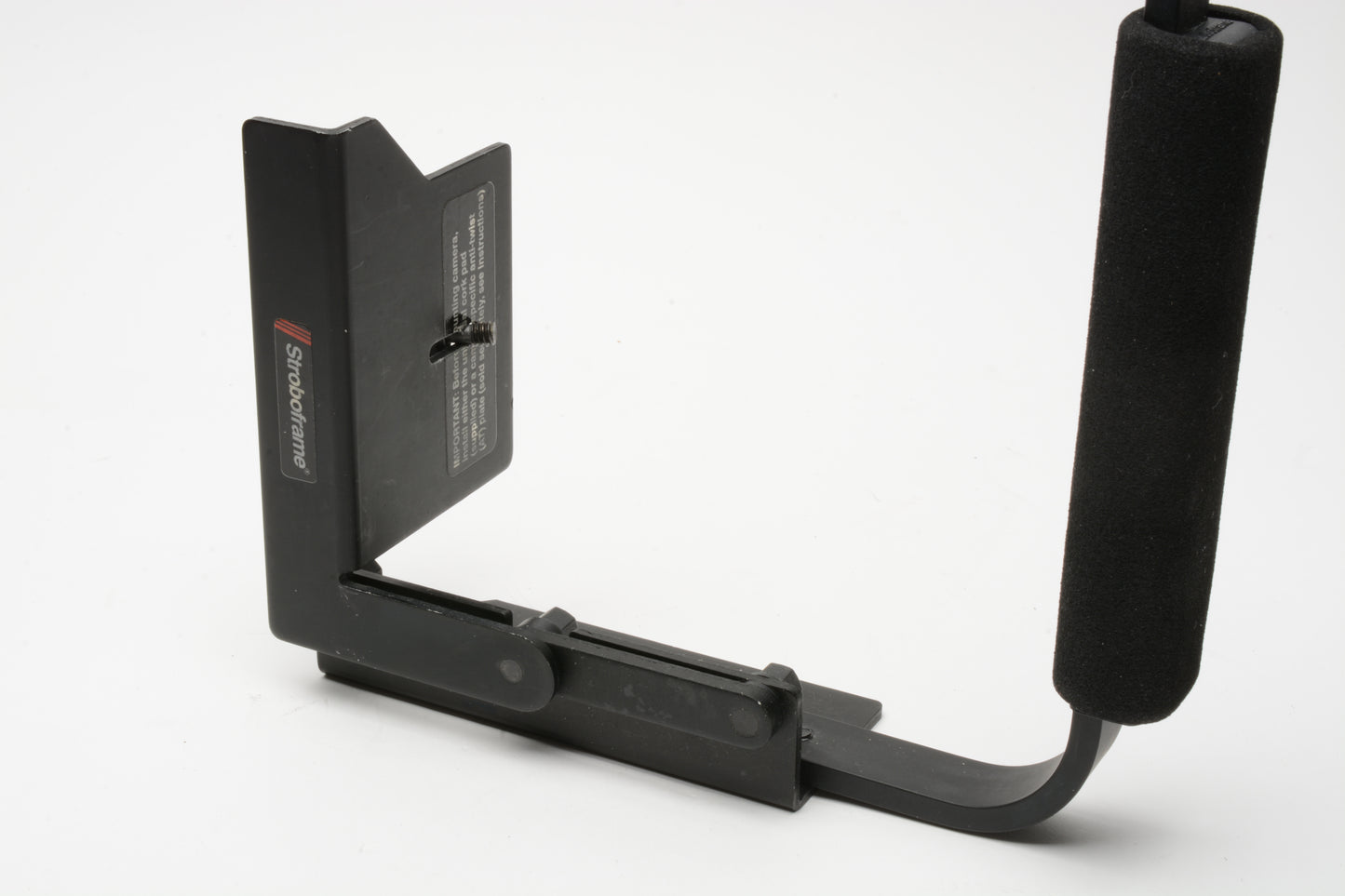 Stroboframe Quick flip 310-900 medium format camera flash bracket, Nice & Clean