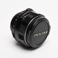 Pentax Super-Takumar 50mm f1.4 M42 mount lens, caps, Mint-