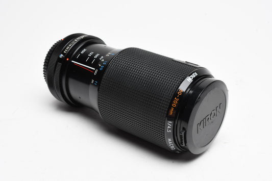 Kiron 80-200mm f4.5 telephoto macro zoom lens Canon FD mount, Great