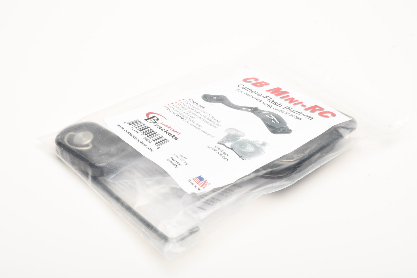 Custom Brackets CB Mini-RC Camera Flash Bracket CB MINI-RC