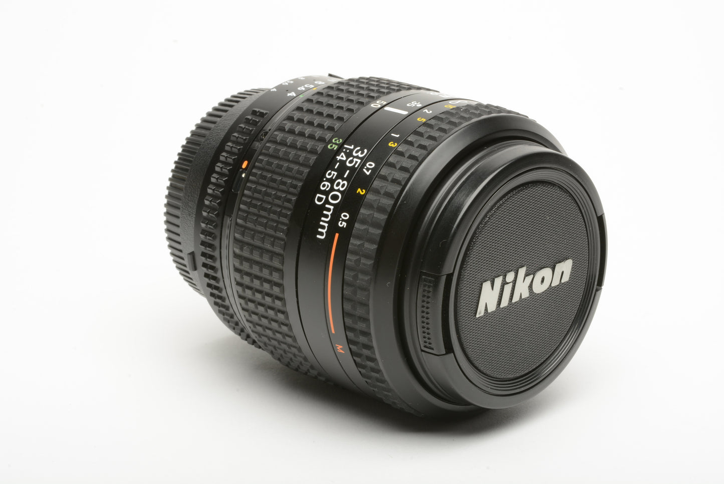 Nikon AF 35-80mm f4-5.6D Macro zoom lens, caps+Instructions, clean