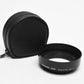 Asahi Pentax Plastic lens hood for 50/55mm lenses in case (49mm diameter)