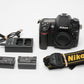 Nikon D7000 16.2MP DSLR, 2batts, charger, strap, Only 18K Acts, Tested