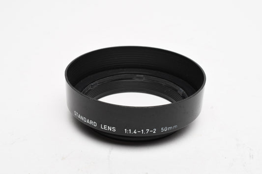 Asahi Pentax Plastic lens hood for 50/55mm lenses in case (49mm diameter)