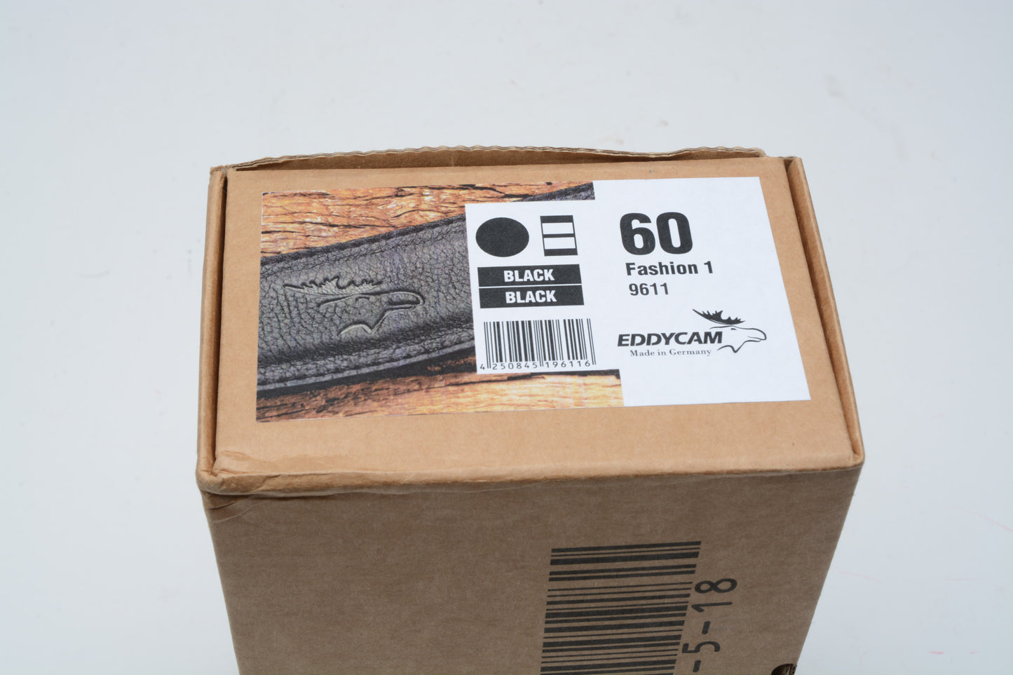 EDDYCAM Fashion 1 Camera Strap (Black/Black, 2.4 x 61"), NIB