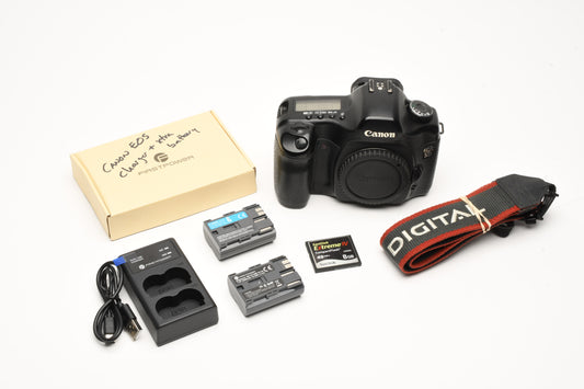 Canon EOS 5D 12.3MP DSLR Camera Body, 2batts, charger, Very clean!