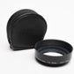 Asahi Pentax Plastic lens hood for 50/55mm lenses in case (49mm diameter)