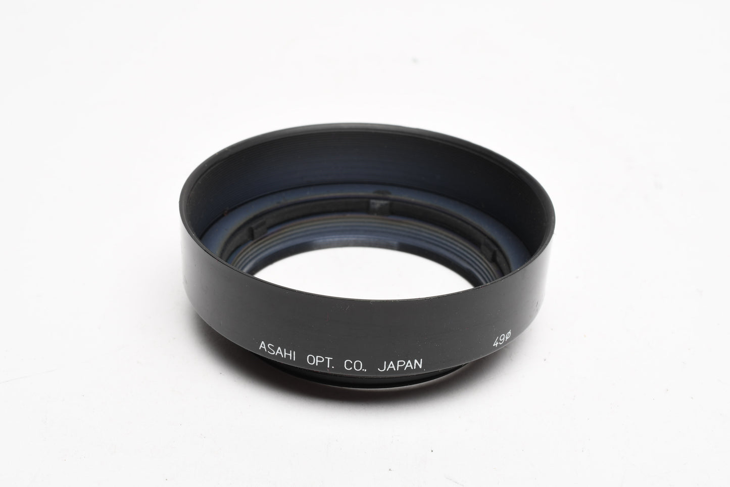 Asahi Pentax Plastic lens hood for 50/55mm lenses in case (49mm diameter)