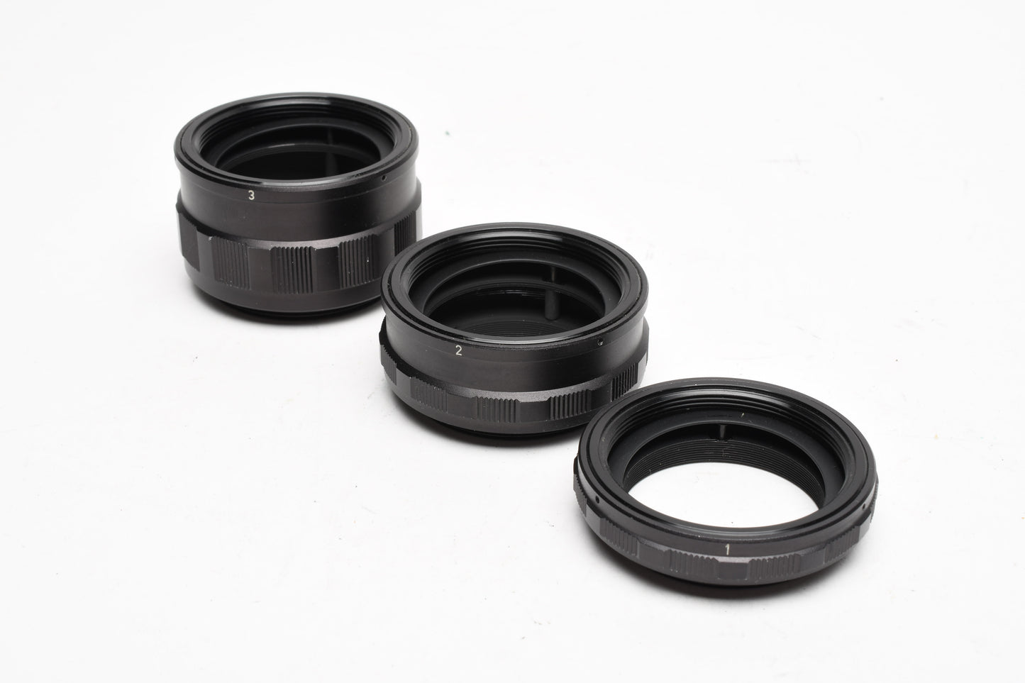 Asahi Pentax M42 Extension Tube set, case nice & clean