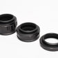 Asahi Pentax M42 Extension Tube set, case nice & clean