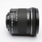 Canon EFS 10-18mm f4.5-5.6 IS STM Zoom Lens, w/Caps