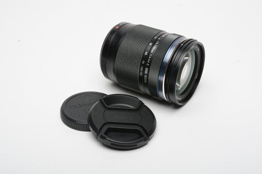 Olympus M.Zuiko 14-150mm f4.0-5.6 II ED Lens For Micro Four Thirds, caps, Mint-