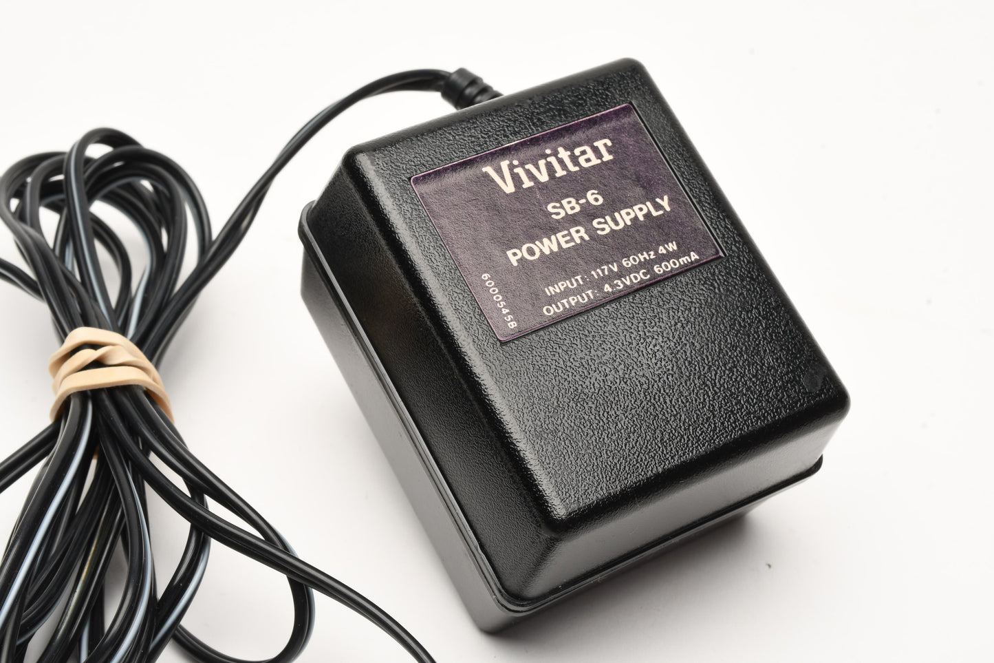 Vivitar SB-6 SB6 AC Adapter for 285 Series flashes, Tested