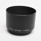 Takumar 135mm f2.5 200mm f4 metal lens hood, 58mm diameter, Clean