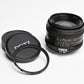 Deitz 28mm f2.8 wide angle lens for Nikon Ai, UV filter, Nice