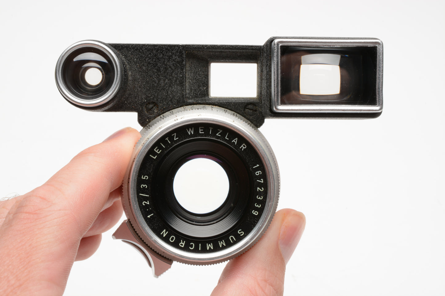 Leica Summicron-M 35mm f2 V1 8 Element 11308 w/Goggles, Great!!