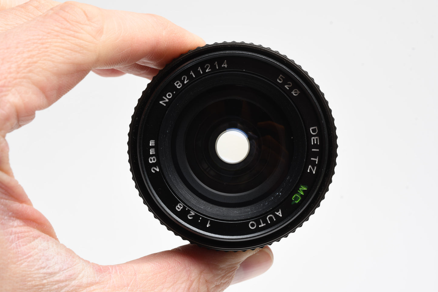 Deitz 28mm f2.8 wide angle lens for Nikon Ai, UV filter, Nice