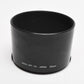 SMC Pentax 1:2.8 120mm 1:3.5 135mm 1:4 Inch 150mm Plastic snap on lens hood