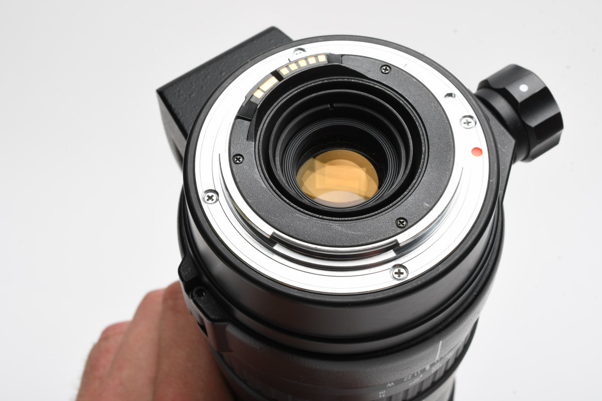 Sigma AF 170-500mm f5-6.3 APO Tele Zoom, Canon EF Mount, Hood