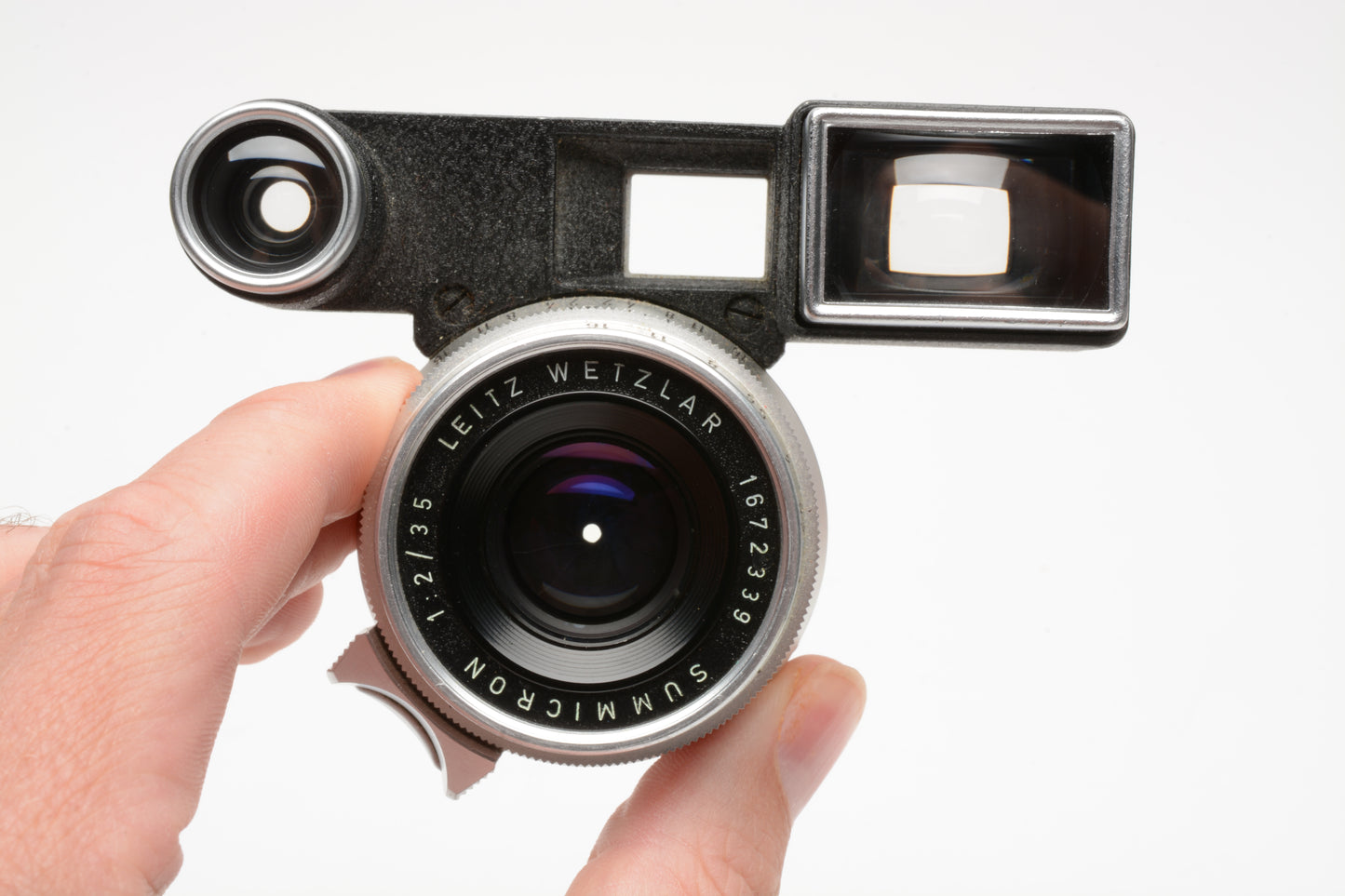 Leica Summicron-M 35mm f2 V1 8 Element 11308 w/Goggles, Great!!