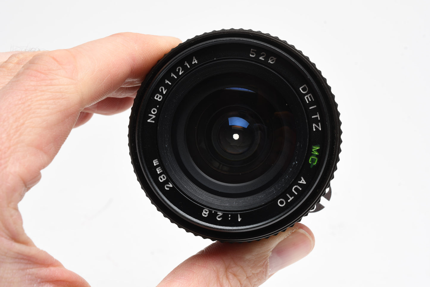 Deitz 28mm f2.8 wide angle lens for Nikon Ai, UV filter, Nice