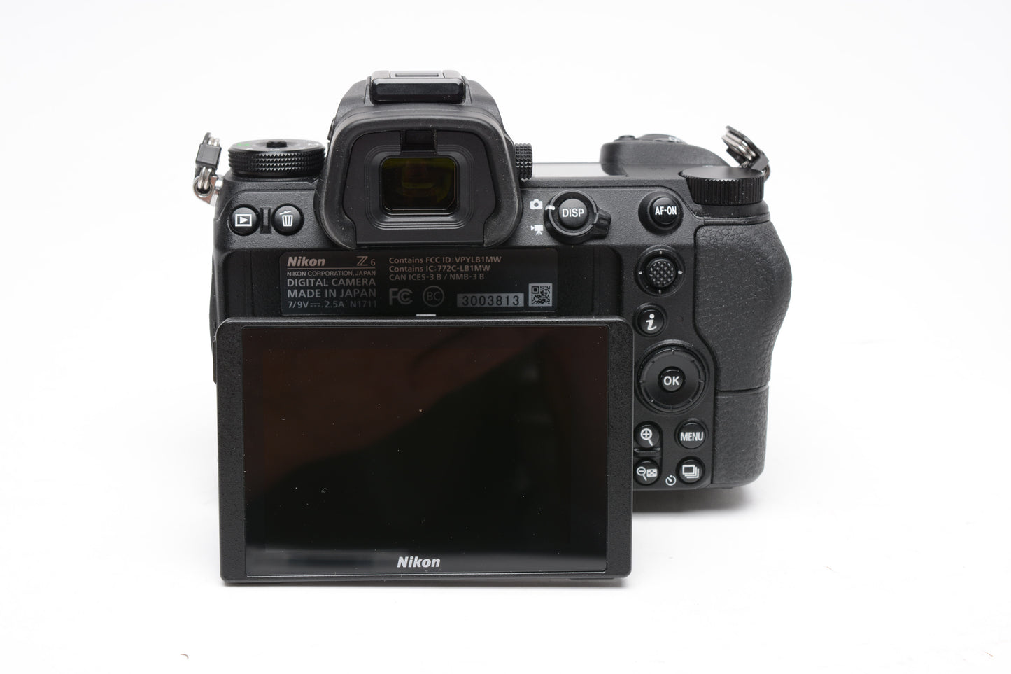 Nikon Z6 Mirrorless body, 2 batts+charger+L Grip, USA version